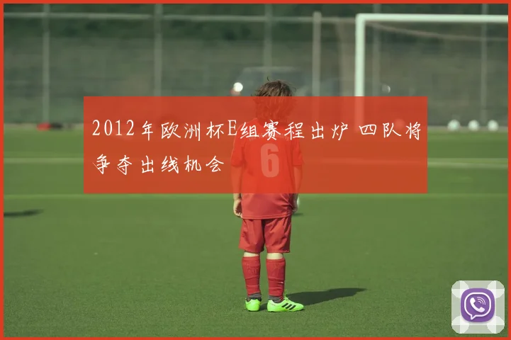 2012年欧洲杯E组赛程出炉 四队将争夺出线机会